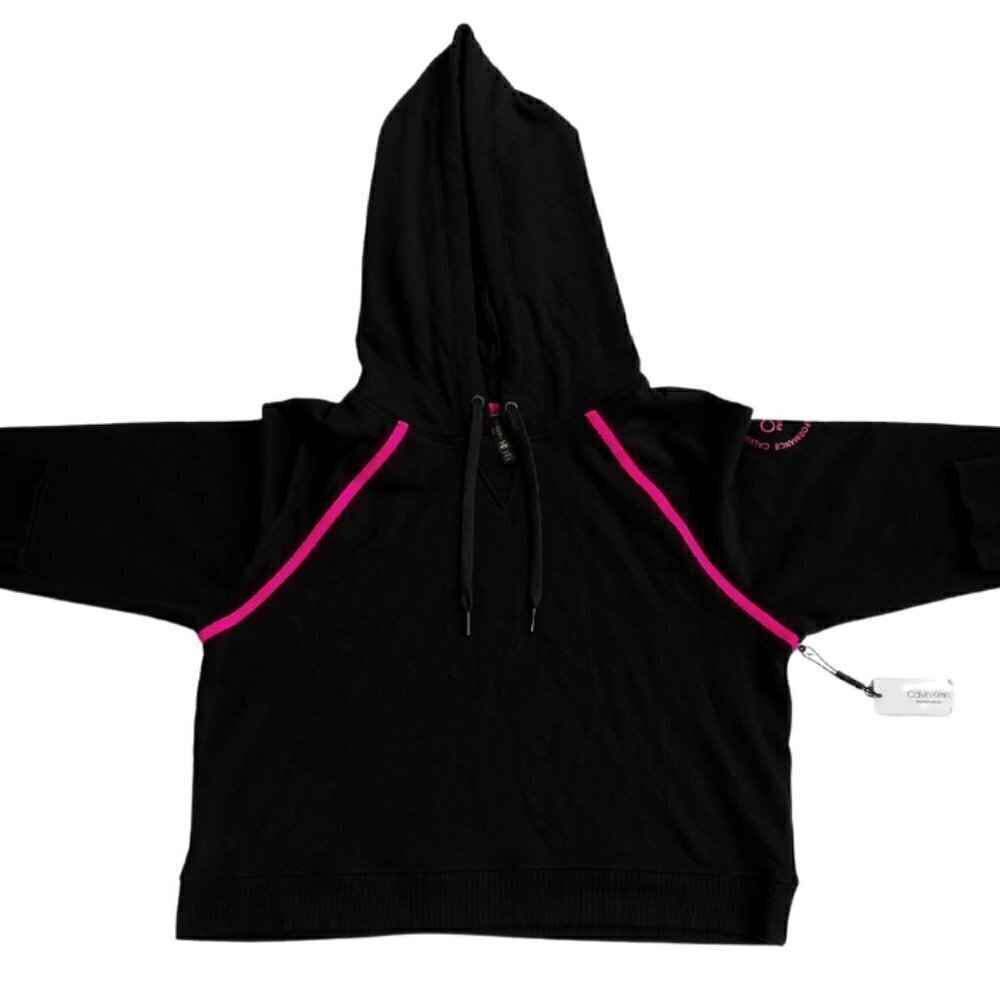 CALVIN KLEIN Activewear Cropped Hoodie, Size XL